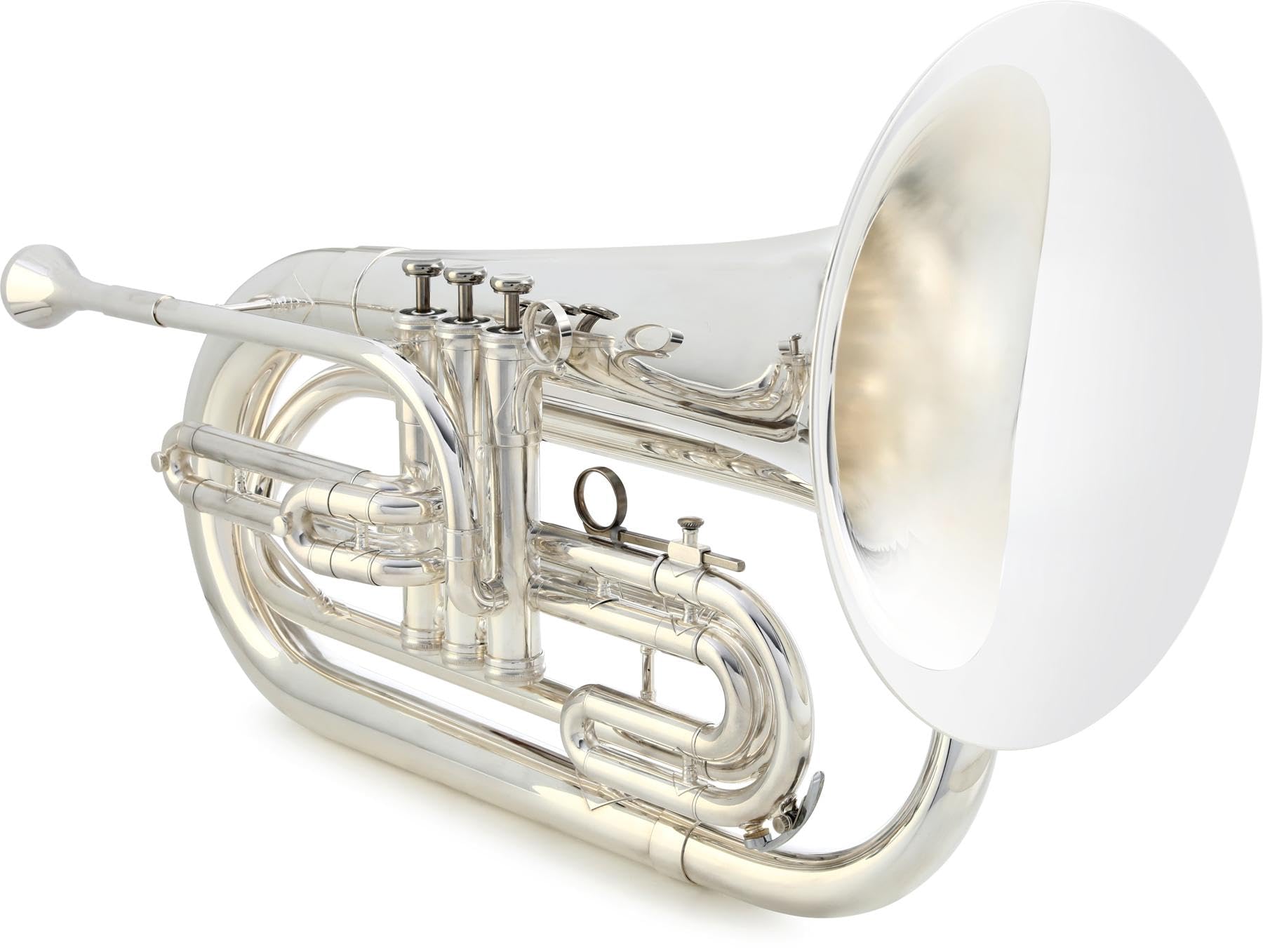 KING Baritone Horn, Silver (1124SP)