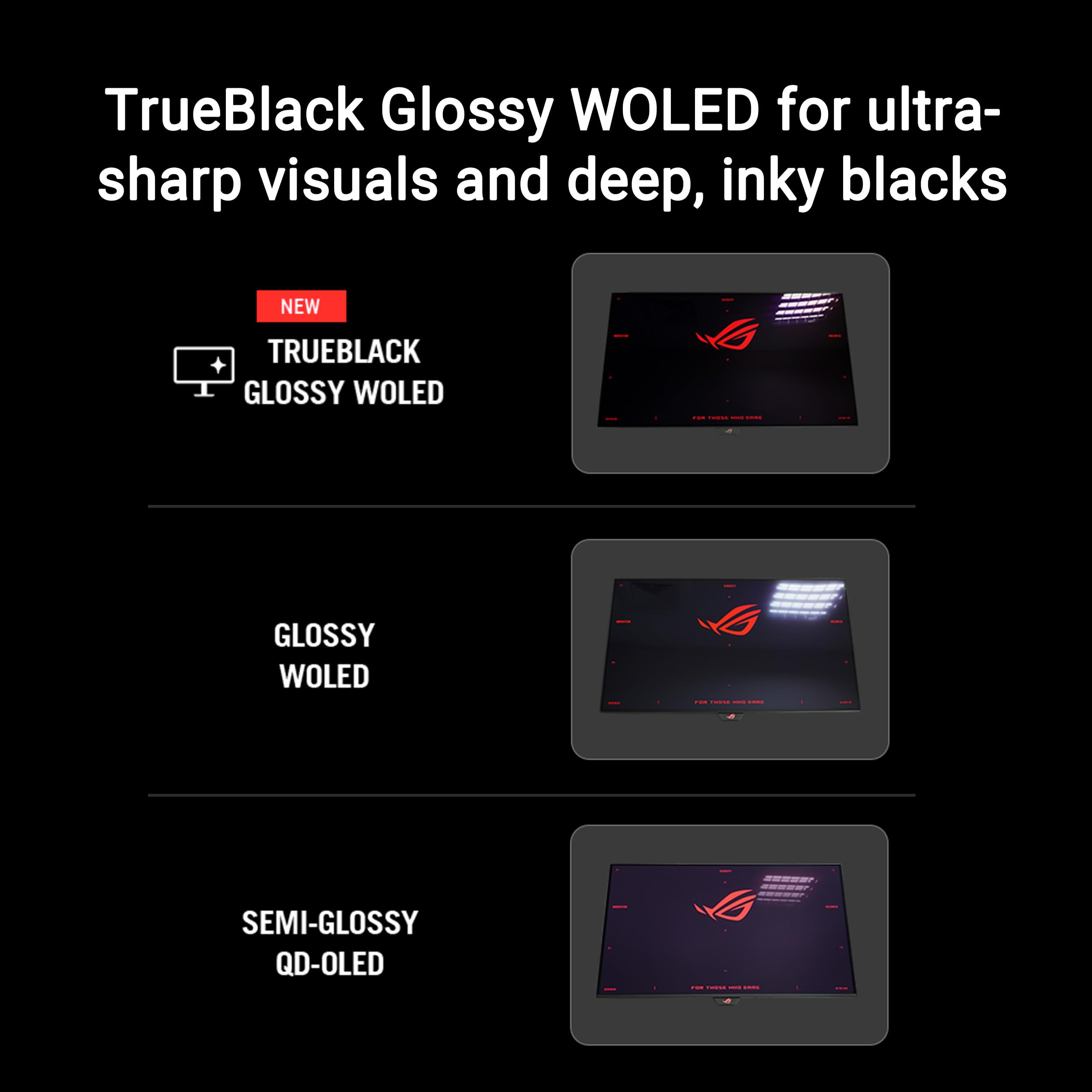 ASUS ROG Strix 27” OLED Gaming Monitor (XG27AQDMGR) - 27-inch (26.5-inch viewable) 1440p TrueBlack Glossy, 240 Hz, Neo Proximity Sensor, OLED Care Pro, ELMB, DisplayWidget Center - 4