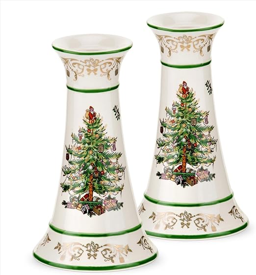 Spode Kit Kemp Christmas Snow Globe - Rik Rak Elephant Snow Globe - Lights Up & Plays Music - Collectible Winter Decor with LED Accents - Vibrant Pink & Red Accents for Contemporary Homes