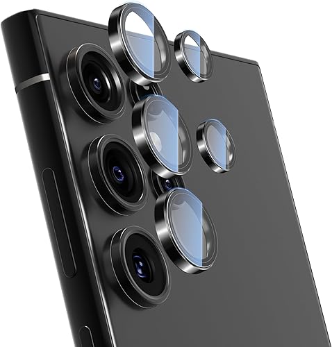 Miniatura 13 de Protector de lente de cámara para Samsung Galaxy S23 Ultra, protector de lente individual, cubierta protectora de pantalla de vidrio templado Ultra
