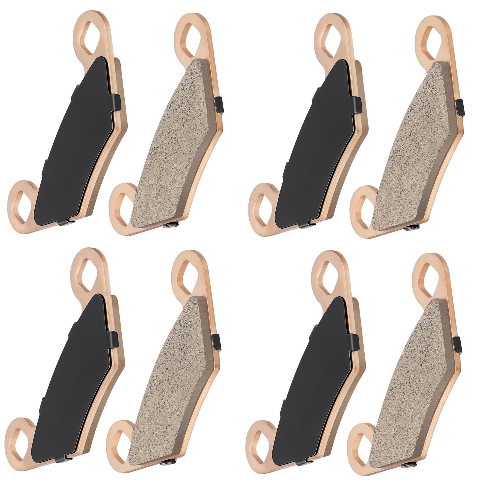 Sintere Bremsbeläge vorne und hinten passend für Polaris Sportsman 1000 Sportsman X2 /Touring/High Lifter 850/800 /700/550 /500 Scrambler 1000 ATP 500/330 2004-2019