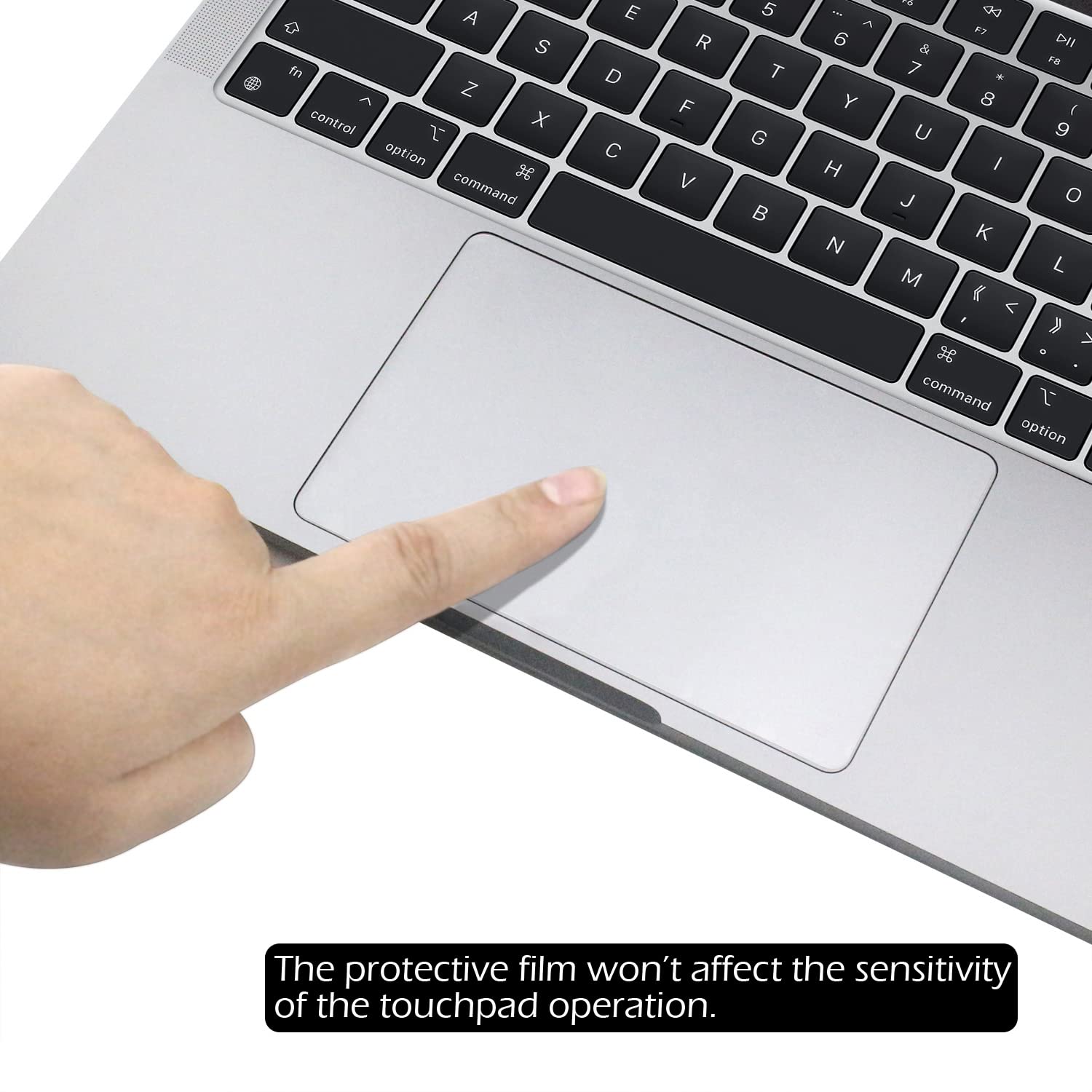 Confezione da 2 protezioni per trackpad per MacBook Pro da 14" (chip M5) trasparente, accessori protettivi per MacBook Pro 2025 da 14,2 pollici (A3434) (14,2 pollici)