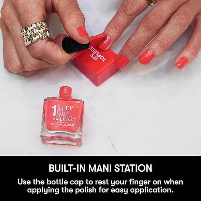 Esmalte de Uñas Nails Inc It's Topless Renee 0.47 fl oz miniatura 7