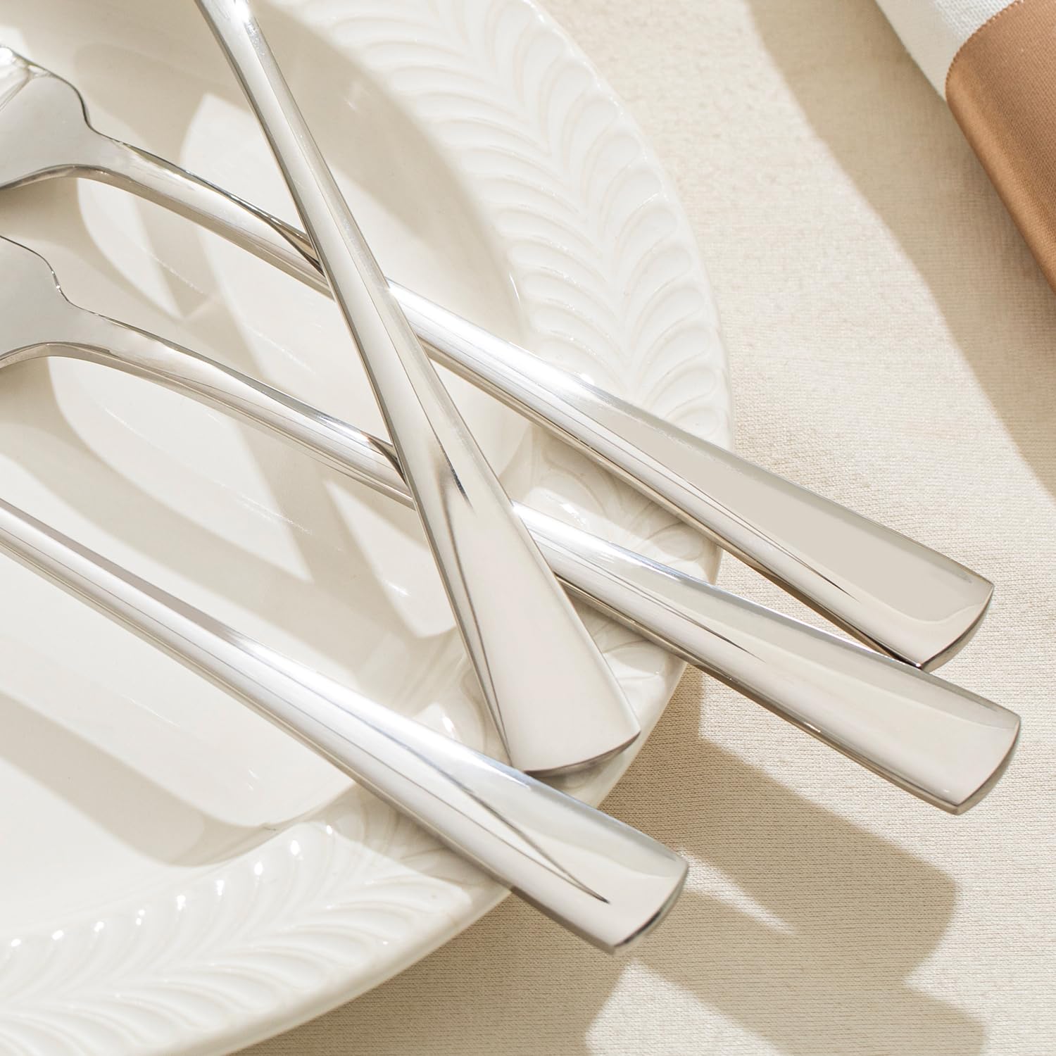 KINGSTONE Forks 8 Piece Dinner Forks Set, 18/10 Stainless Steel, 8.18 Inch — Amazon image 7