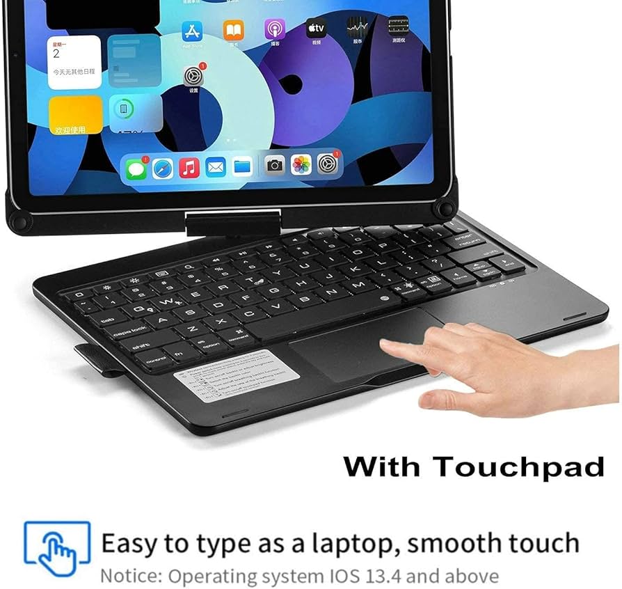 Amazon.co.jp: 360度回転式 キーボード ケース 用の iPad Pro 13インチ