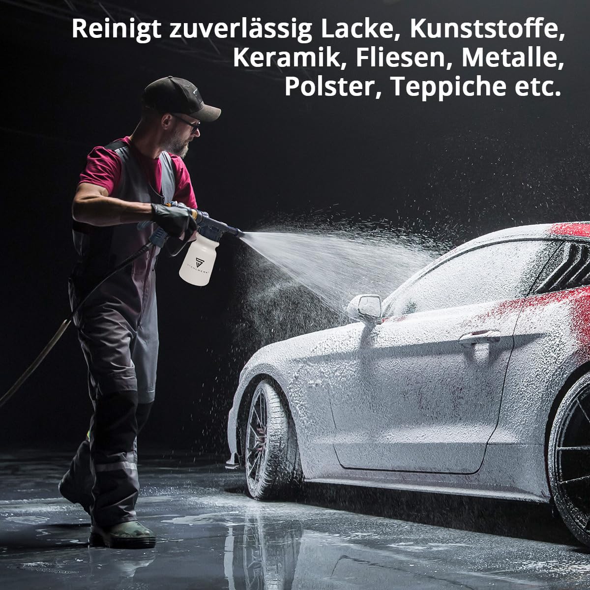 STAHLWERK Universalreiniger-Konzentrat mit Citrus-Duft 5 Liter Kanister kraftvoller Reiniger | Reinigungsmittel | Schaumreiniger | Allzweckreiniger | Reinigungs-Konzentrat