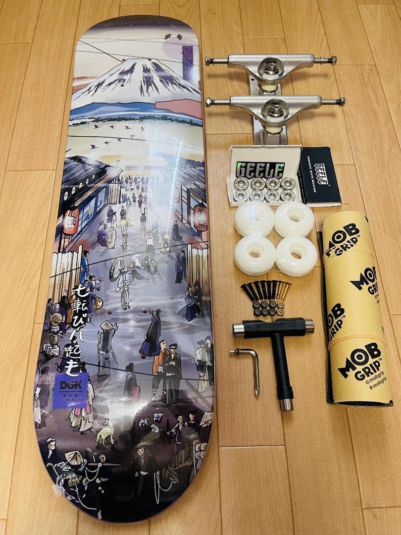 INDYチタン合金製トラック同等品使用　DGKディージーケー　8.0コンプリート INDYチタン合金製トラック同等品使用 DGKディージーケー 8.0