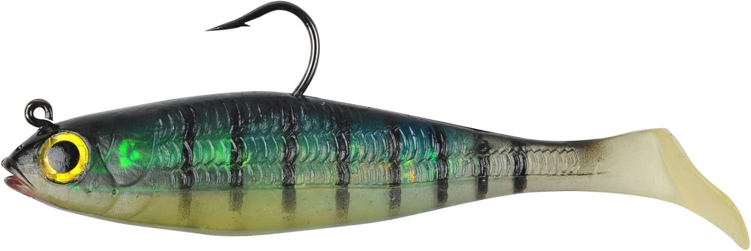 Berkley PowerBait Pre-Rigged Swim Shad , Bluegill, 3" (5 Count) : Artificial Fishing Bait : Sports & Outdoors