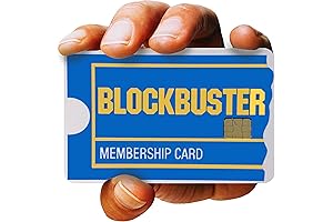 SpongeBob Debit Card Skin with STICKIEMART Blockbuster Membership Card Cover