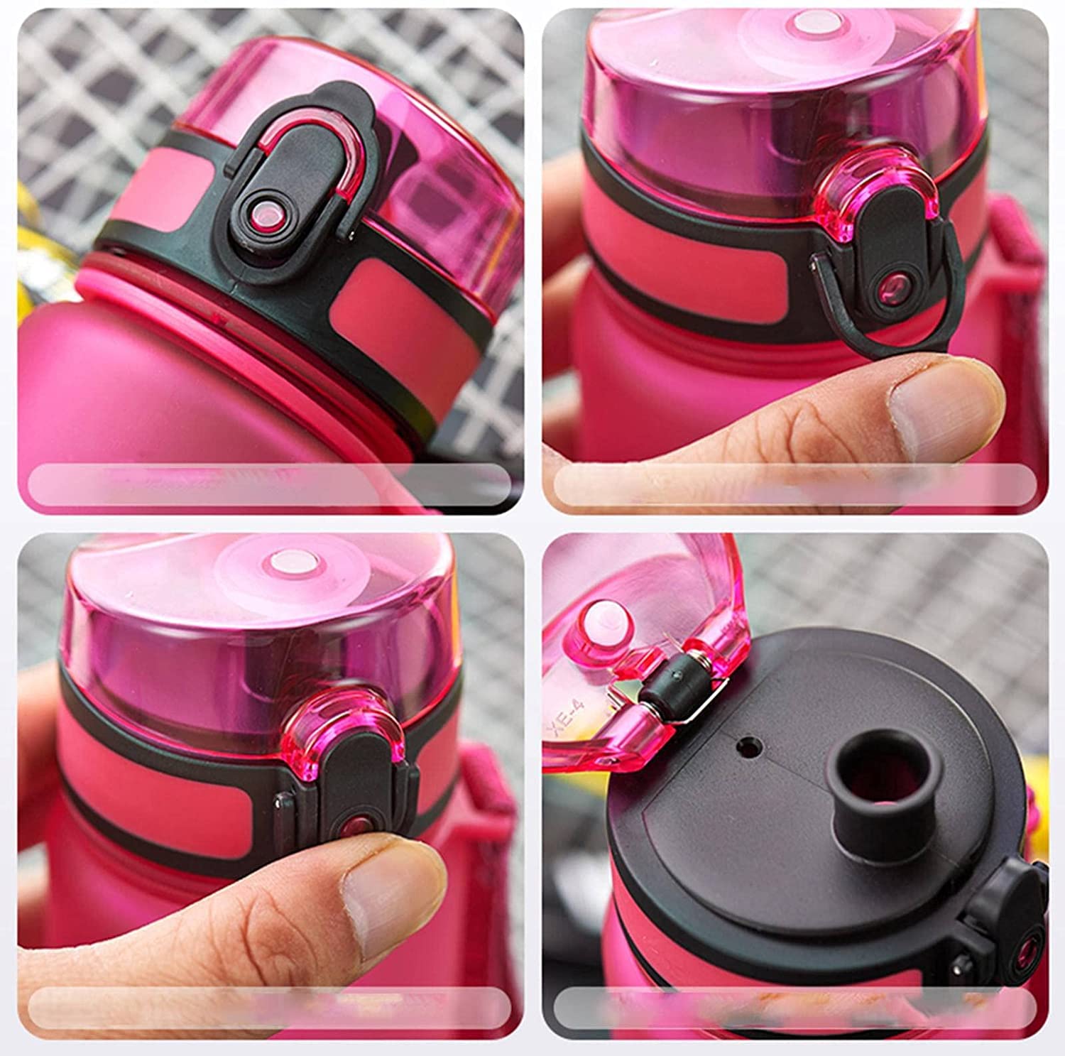Botella Agua Deporte Deportes Botella de Agua Protein Shaker Viajes al Aire Libre Portátil Portátil Transpiro Tabho Translación Botella de Bebida Botellas De Agua para Bicicletas