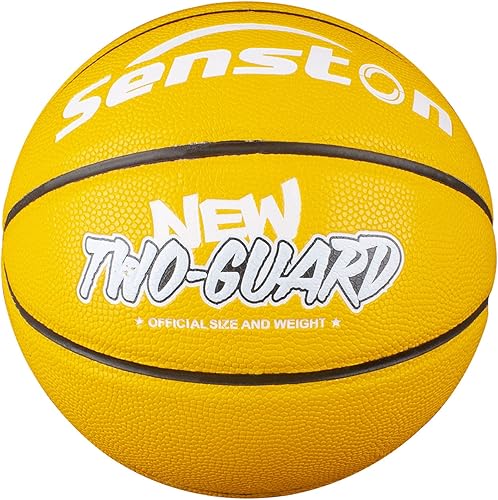 Miniatura 4 de Senston Baloncesto para niños tamaño 5 pelotas de baloncesto juvenil 275 pulgadas cuero compuestogoma pelota de baloncesto