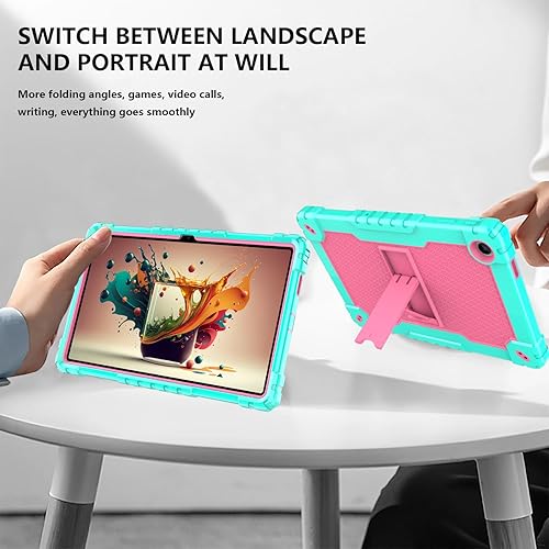 Miniatura 7 de Doemoil Para Onn 10.4 Tablet Pro 2023 Modelo 100110603 Funda protectora híbrida de alta resistencia con correa para el hombro para Walmart Onn 10.4