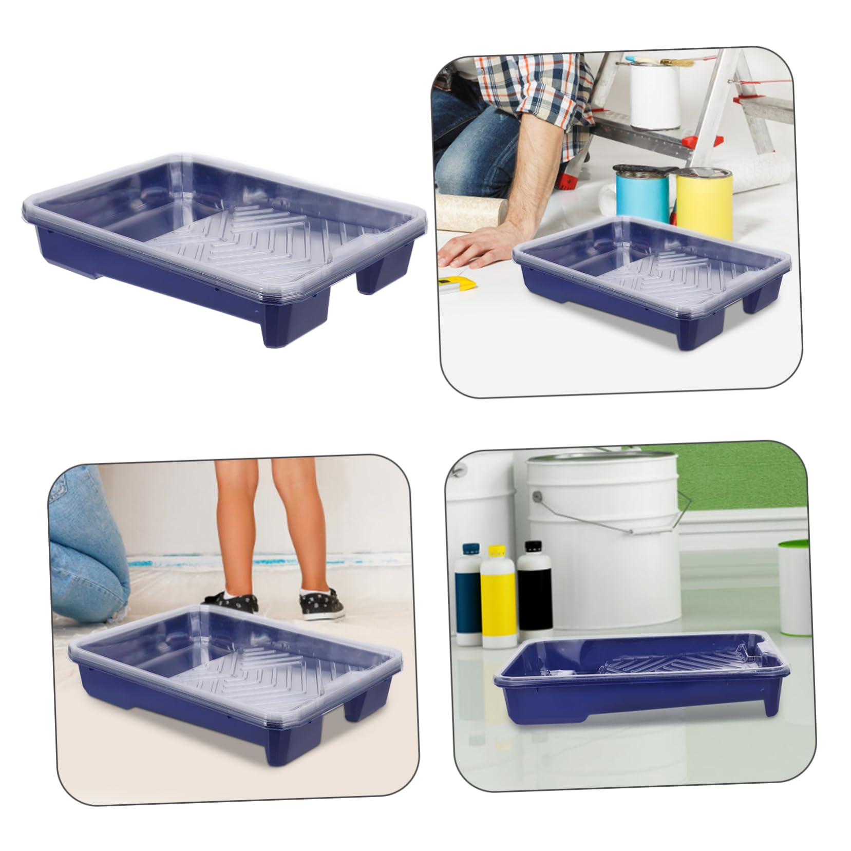 Amazon.co.jp: Angoily ペイントトレイセット 9インチ 塗装用