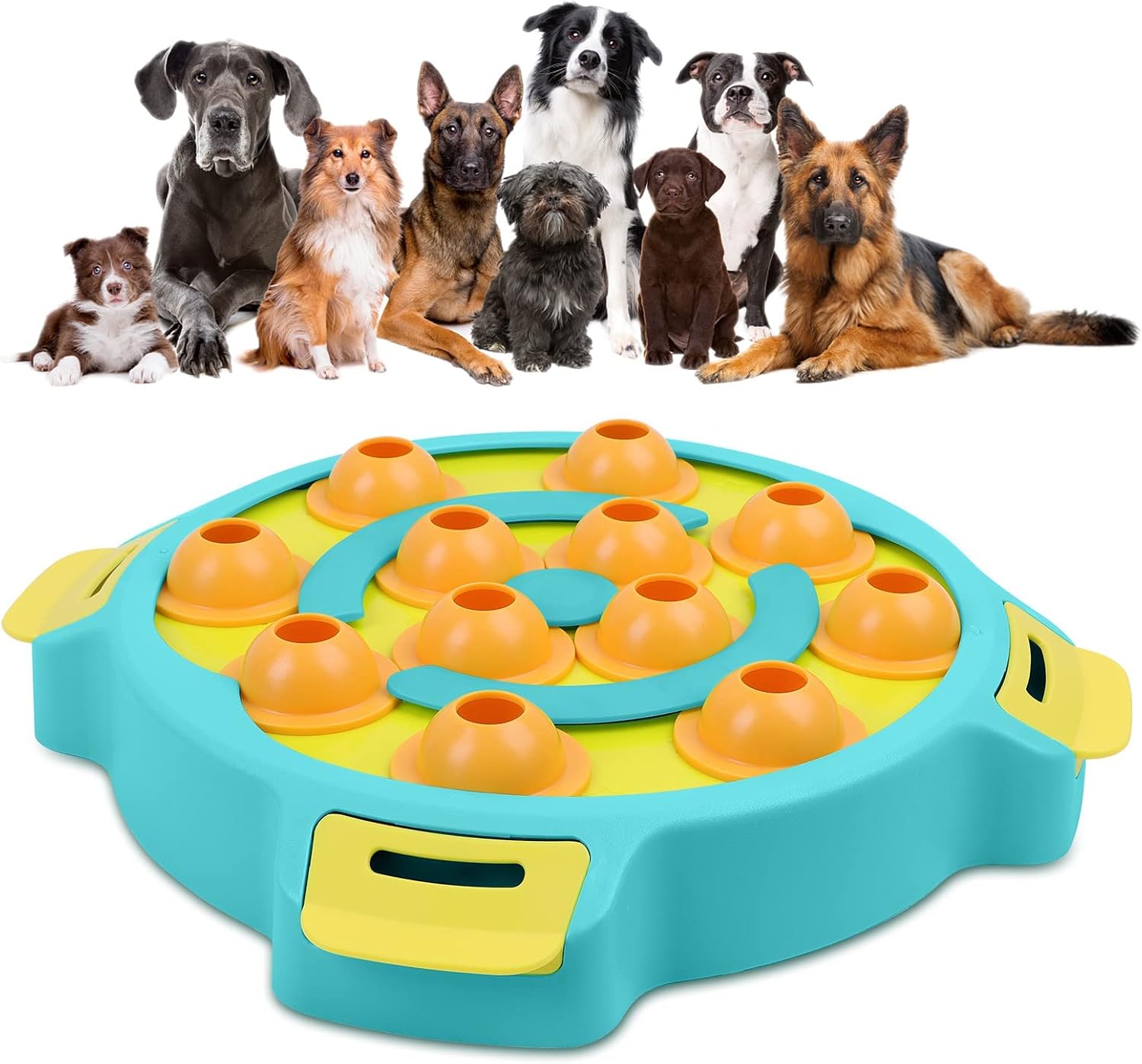 HIMOMO Dog Puzzle Toys for IQ Training,Interactive Dog Game,Dog