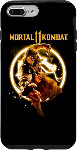 Mortal Kombat 11 Scorpion Flames Case for iPhone 7 Plus/8