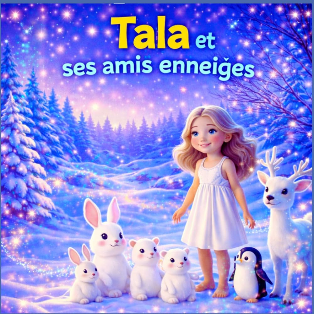 Tala et ses amis enneigés: Une histoire magique d’hiver pour le coucher, sur l’amitié, la gentillesse et les animaux de la forêt, pour les enfants de 3 à 5 ans (Les Grandes Aventures de Tala)