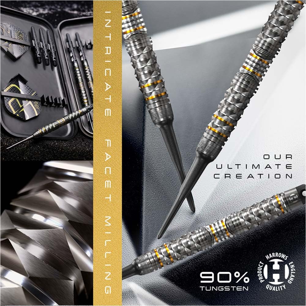 Amazon | Harrows ハローズ OPUS オーパス 2BA 20g ダーツ バレル