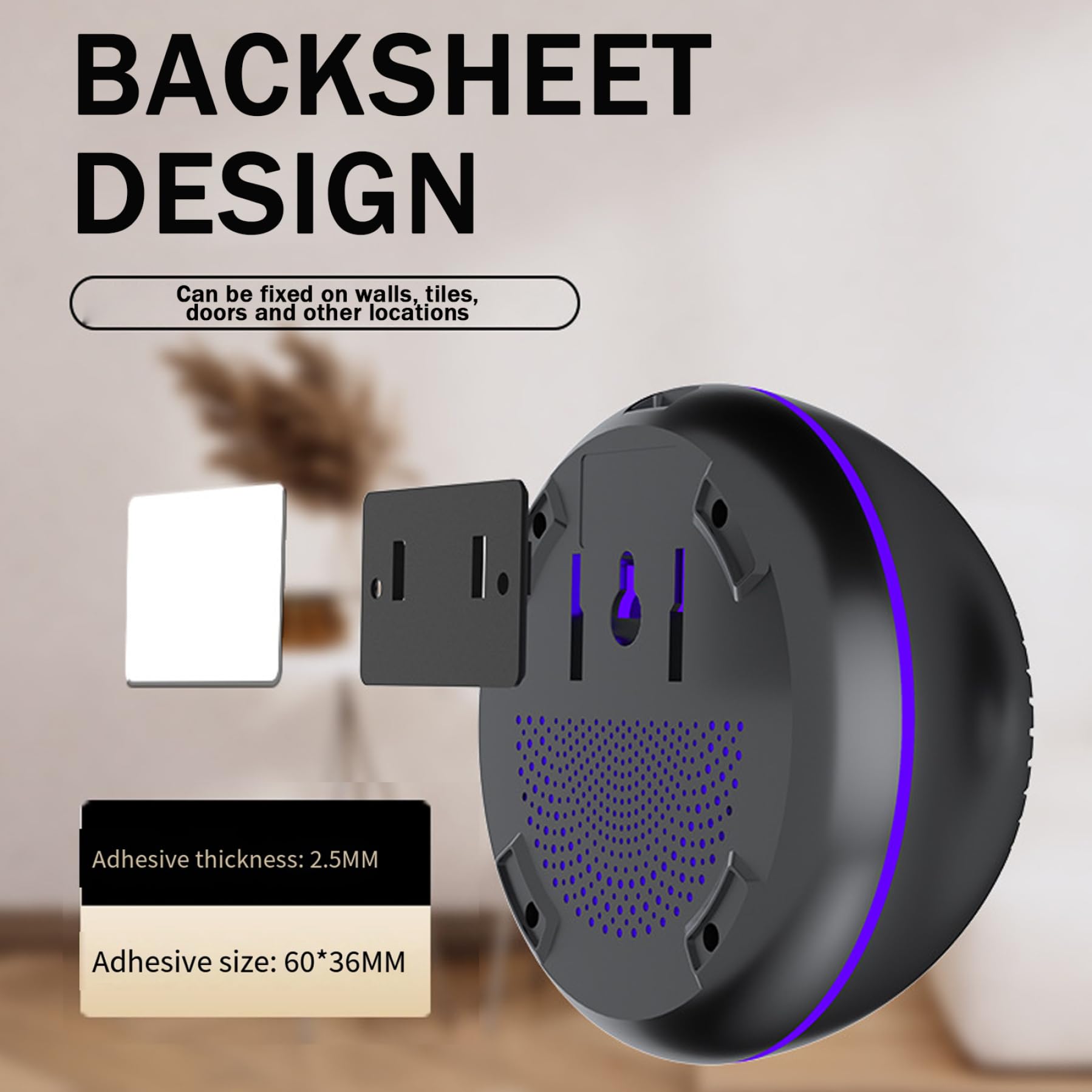 Purificador de Aire 3 en 1, 4 Modos de eliminación de olores con batería de 10000mAh para Mascotas, Humo, hogar, Armario, Inodoro, Coche, purificadores de Aire Blancos para el hogar