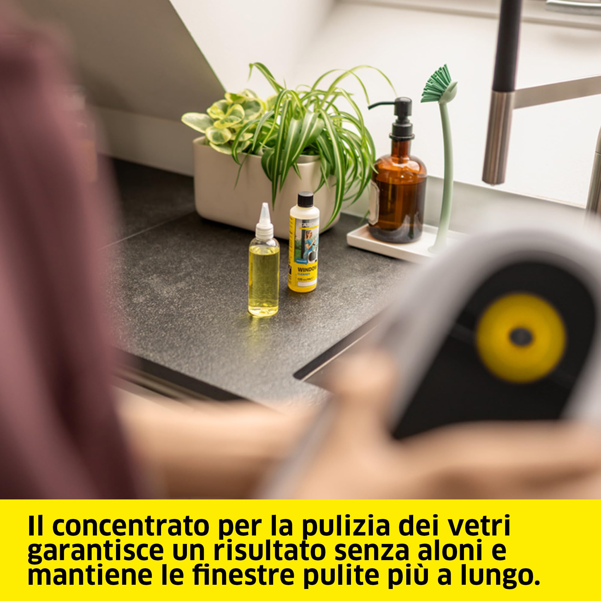KÄRCHER robot per la pulizia dei vetri RCW 2 Extra+, pulizia automatica delle finestre, con cavo di sicurezza e batteria di emergenza, 3 min/m², serbatoio: 70 ml, cavo: 5 m, 6 paia di panni