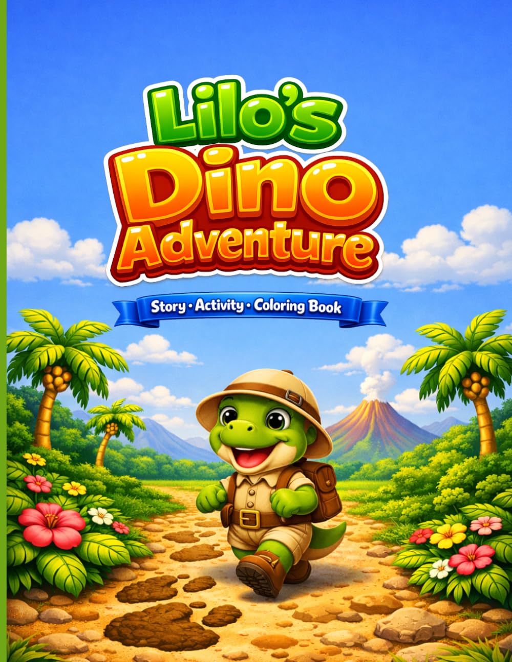 Lilo's Dino Adventure: Story & Activity & Coloring Book