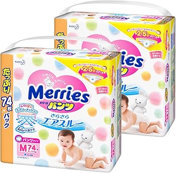 Amazon.co.jp: 【パンツ Mサイズ】メリーズさらさらエアスルー (6~11kg