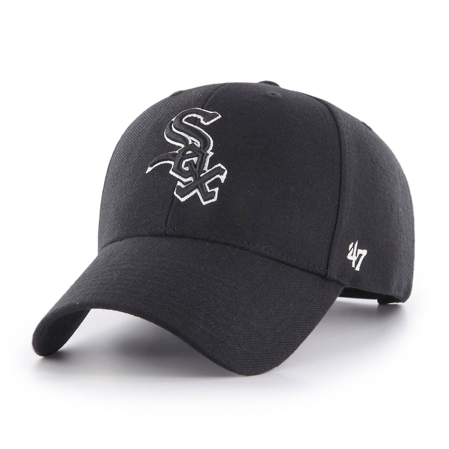 Unisex Black '47 Mlb Chicago White Sox Snapback Cap