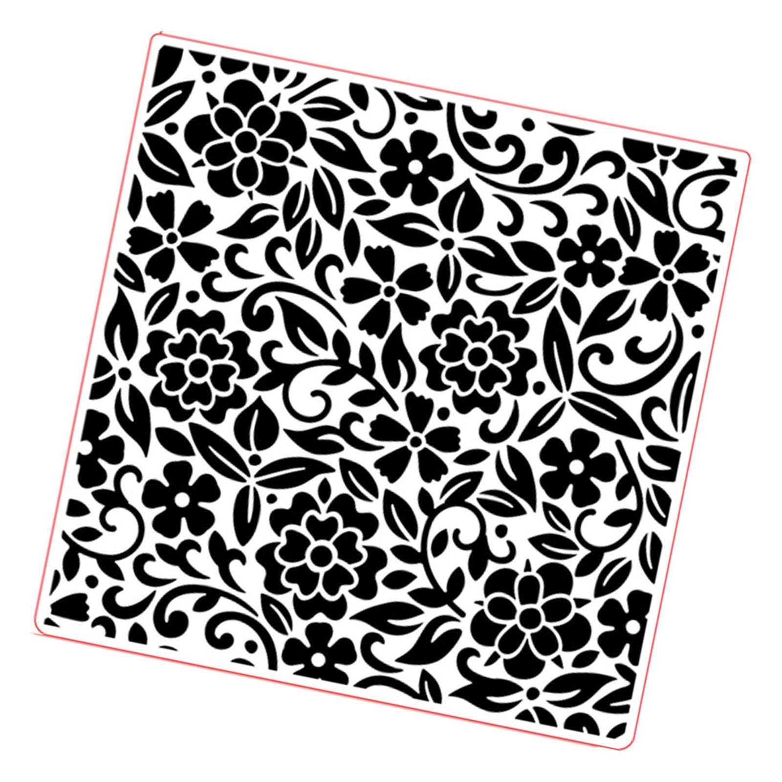 Tsophreniq Leaves Flower Embossing Folder Paper Templates Stencils for Card Making Scrapbooking Photo Album Stencils