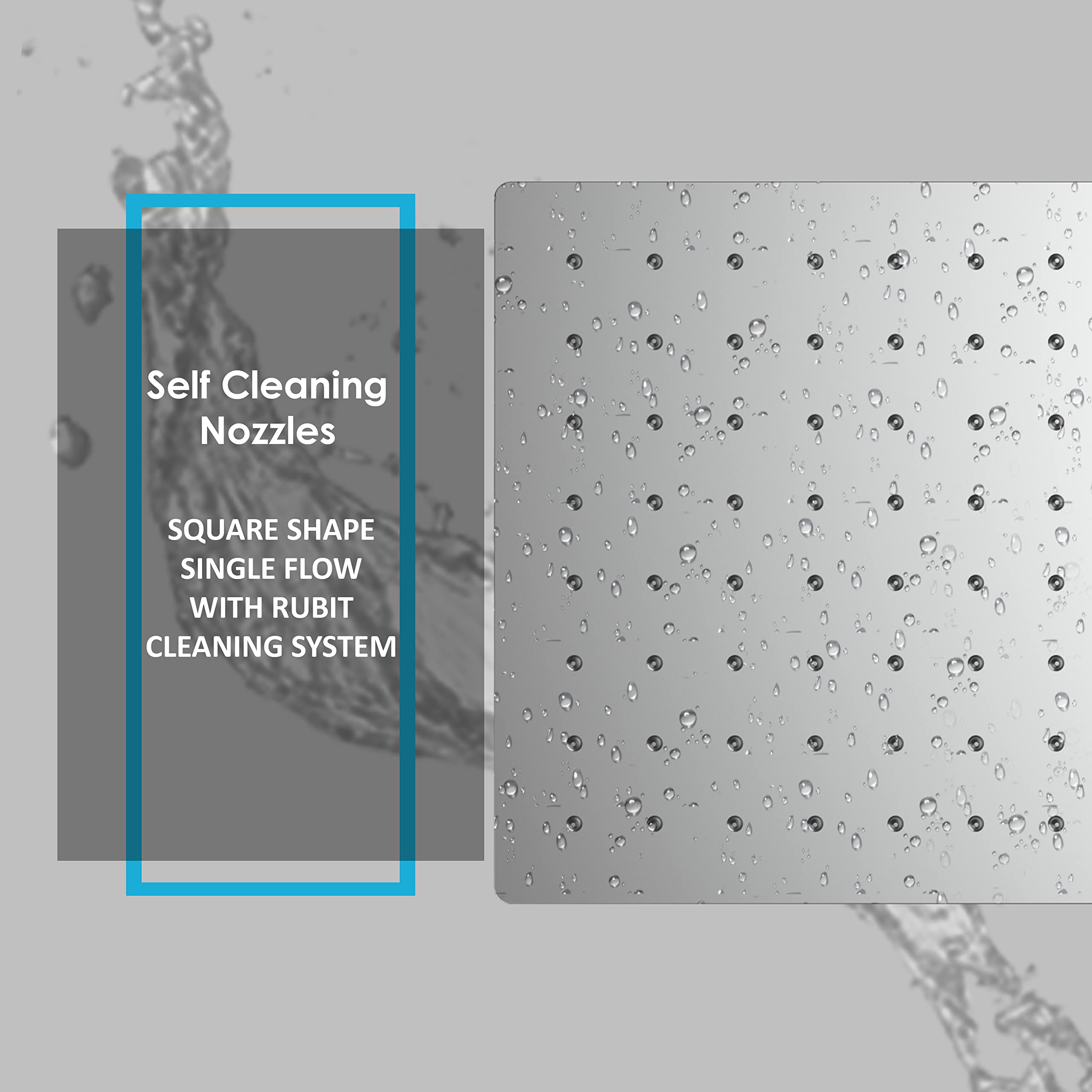 RN SS Zara Shower, Seamless Edges