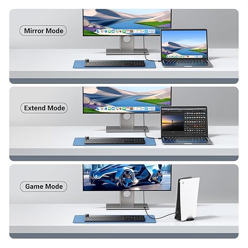 Miniatura 6 de UGREEN Cable de extensión HDMI 4K, extensor HDMI de 1.5 pies macho a hembra, cable adaptador compatible con Roku TV Stick PS5 PS4 Xbox Laptop PC