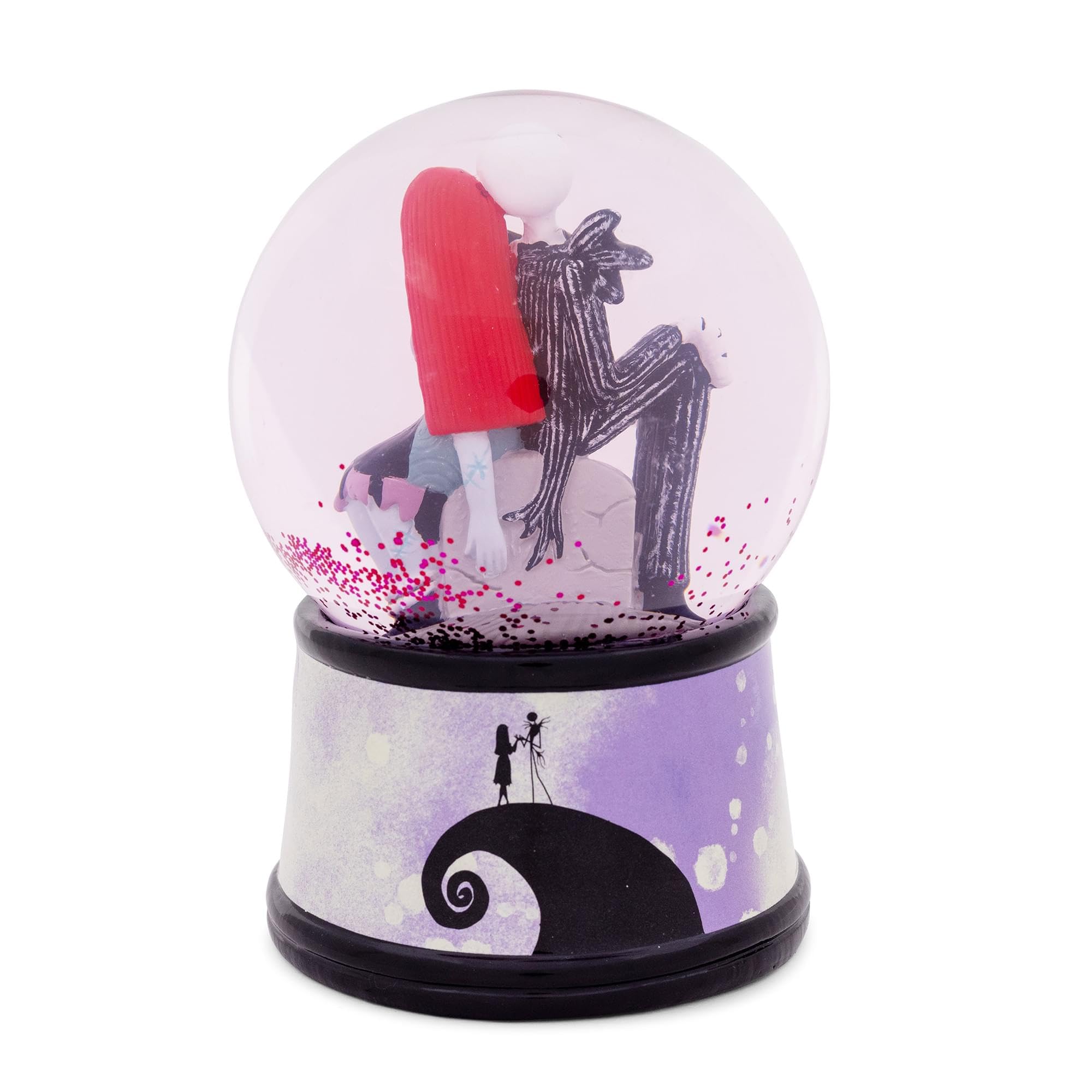 Boule à neige lumineuse Disney L'Étrange Noël de monsieur Jack « Forever & Always »