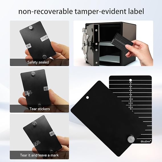 Dual-Plate Crypto Seed Phrase Storage - Titanium Backup for Ledger, Trezor, MetaMask - Corrosion-Resistant, Fireproof Wallet Backup - Credit Card Size