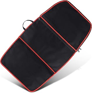 Surfboard Bag, Surfboard Cover Bodyboard Carry Bags, 48 * 26 inch Paddleboard Bag with Handle Carrying Strap, Double Zipper and Storage Pocket for Outdoor Travel