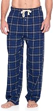 Ashford & Brooks Mens Super Soft Flannel Plaid Pajama Sleep Pants