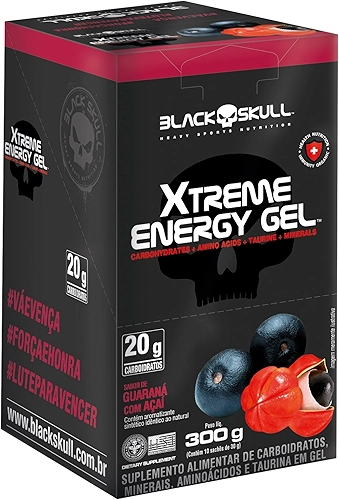 XTREME ENERGY GEL DISPLAY C/ 10 - GUARANÁ C/AÇAI