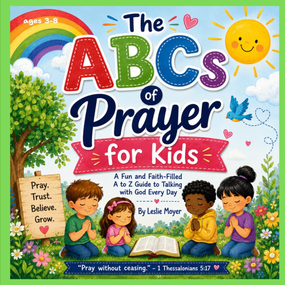 The ABCs of Prayer for Kids: A Faith-Based ABC Book with Prayer Activities for Kids Ages 3–8