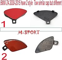 Vista 5 de Cubierta de remolque delantera para BMW Z4 E89 Roadster 20i 23i 28i 30i 35is 2009 2010 2011 2012 2013 2014 2015 2016 2017 2018 Tapa de gancho