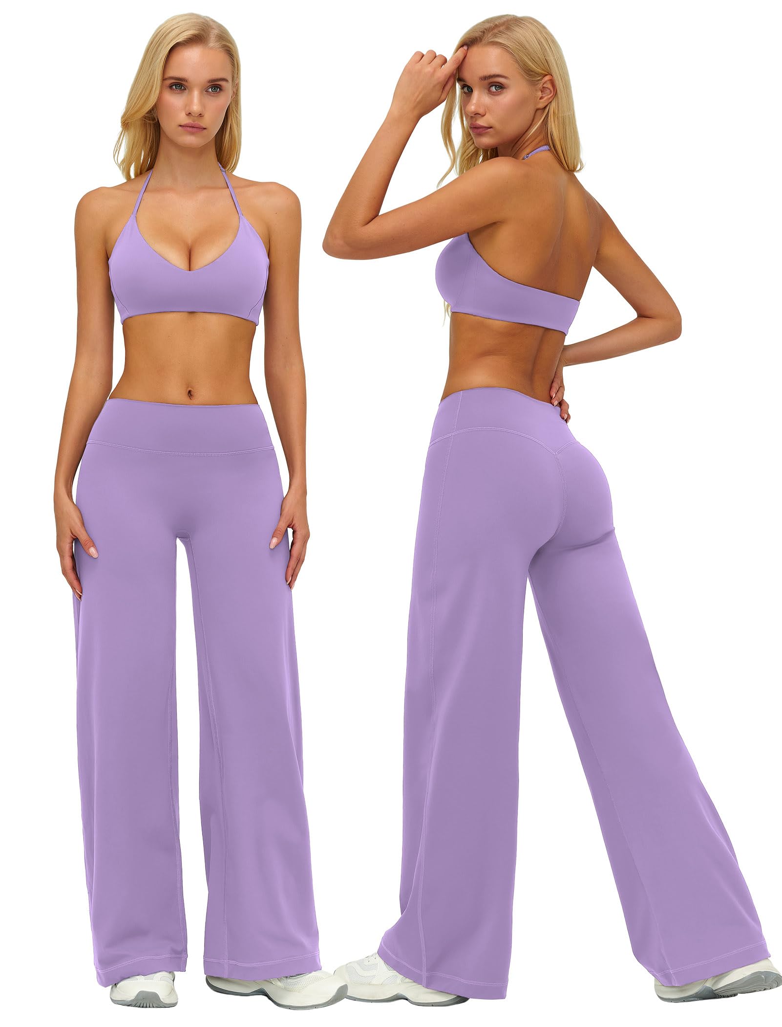 Workout Sets for Women Two Piece Yoga Pilates Outfits