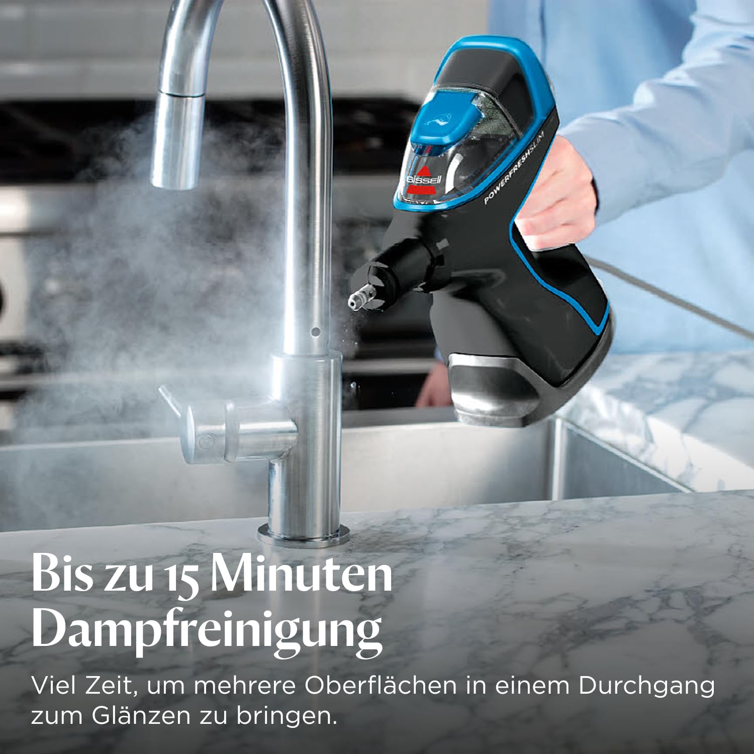 BISSELL PowerFresh Slim Steam 3-in-1-Dampfreiniger 1600W 4268N