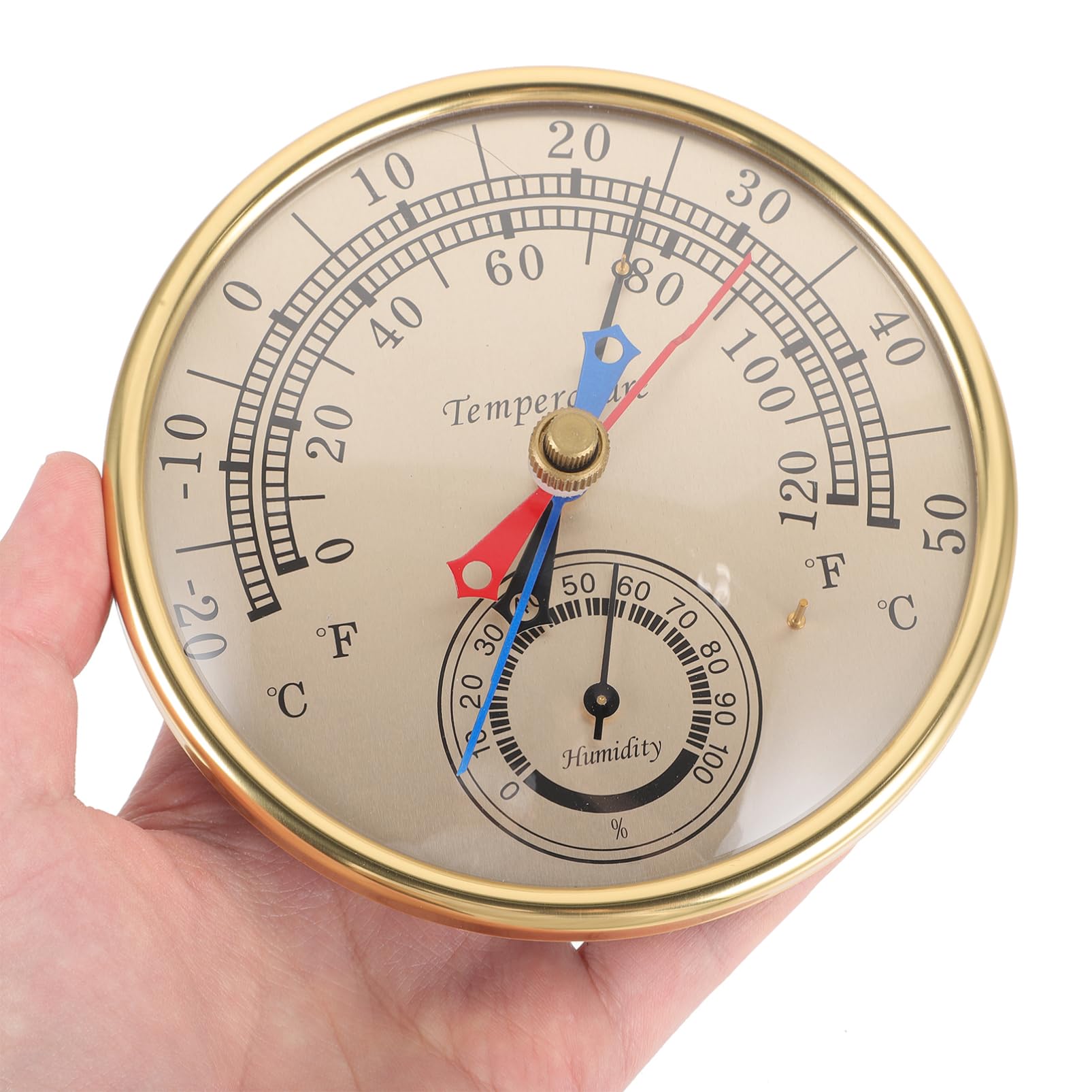 YARNOW 2 Pz Termoigrometro Termometro Di Massima e Minima Igrometro All'aperto Temperatura Esterna Temperatura Casa Meteorologica Stazioni Meteorologiche Termometri Plastica