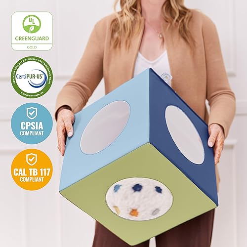 Vista 15 de ECR4Kids SoftZone - Cubo de espejo, juguete sensorial, contemporáneo
