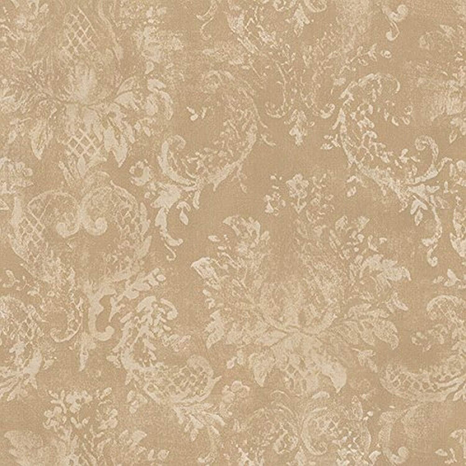 Manhattan Comfort NWSD36105 Pinecrest Double Roll of Decorative Solid Vinyl Wallpaper, Blue/Cream