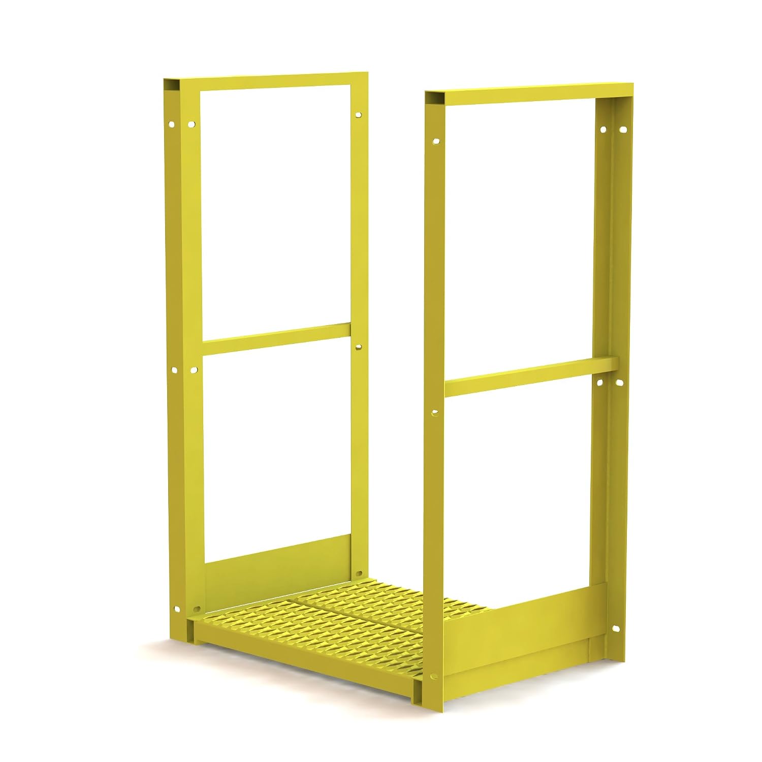 Tri-Arc UCB20246 U-Design Configurable Bridge Span with Perforated Tread for Crossover Ladder, 20" Long x 24" Wide