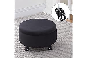 Mxfurhawa Velvet Storage Ottoman: A Versatile Multipurpose Masterpiece