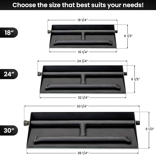 Miniatura 2 de Quemador de gas de doble fila LP de 28 pulgadas con kit completo de conexión, fabricado con acero recubierto de polvo, específicamente para troncos