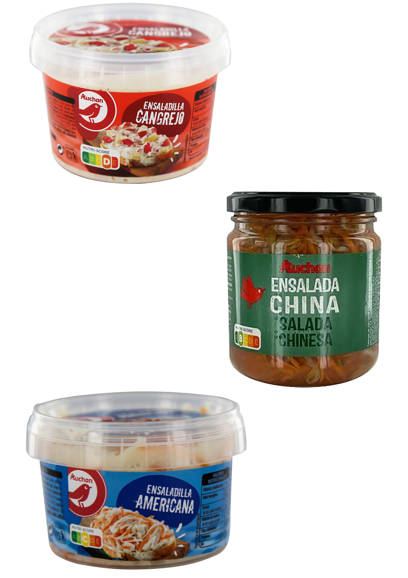 Menu rapido semanal|7 primeros|7 segundos|7 Postre| 7 agua Auchan (PRODUCTO REFRIGERADO HASTA CASA)