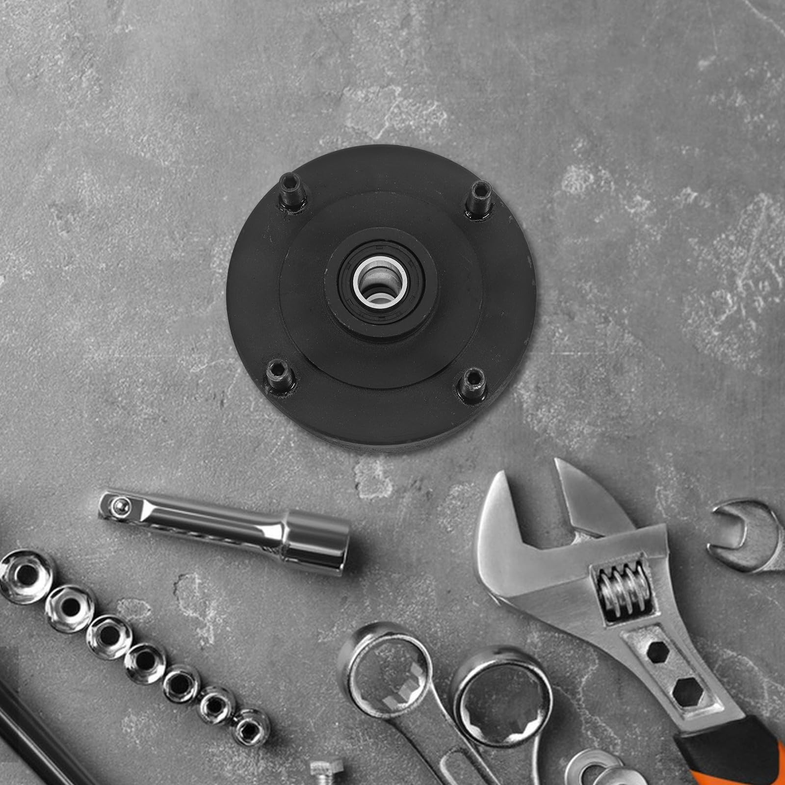 Atv Bremstrommel Bremszubehör aus Metall für 8 10 Zoll Räder mit Stabiler Bremskraft und Einfacher Montage für Quad Bikes im Sand und Schlamm Einsatz