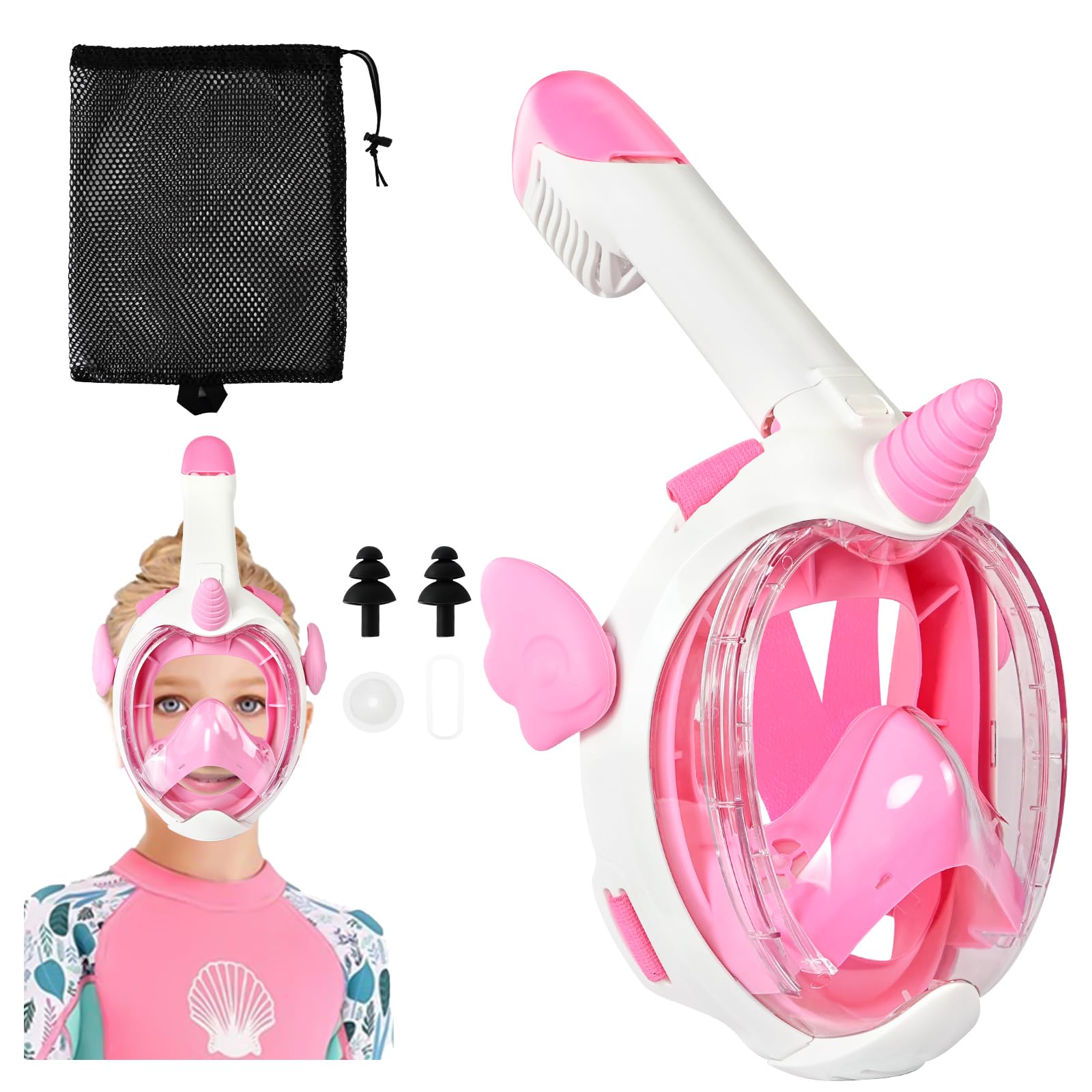 Masque de Plongée Enfants Intégral