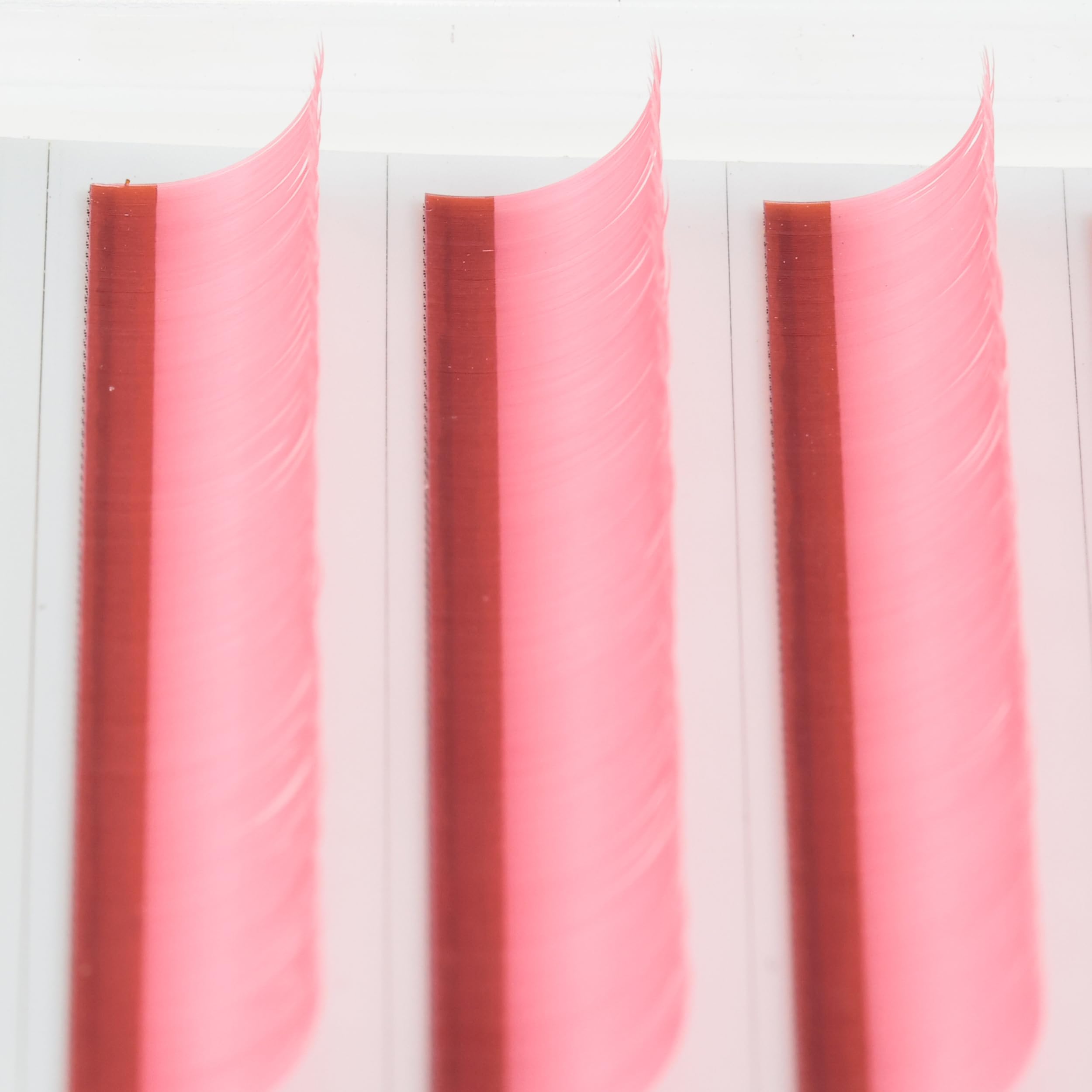 Air Sable Flat Vivid Tone Pink 4 Lines C Curl0.15mmÃ—10mm