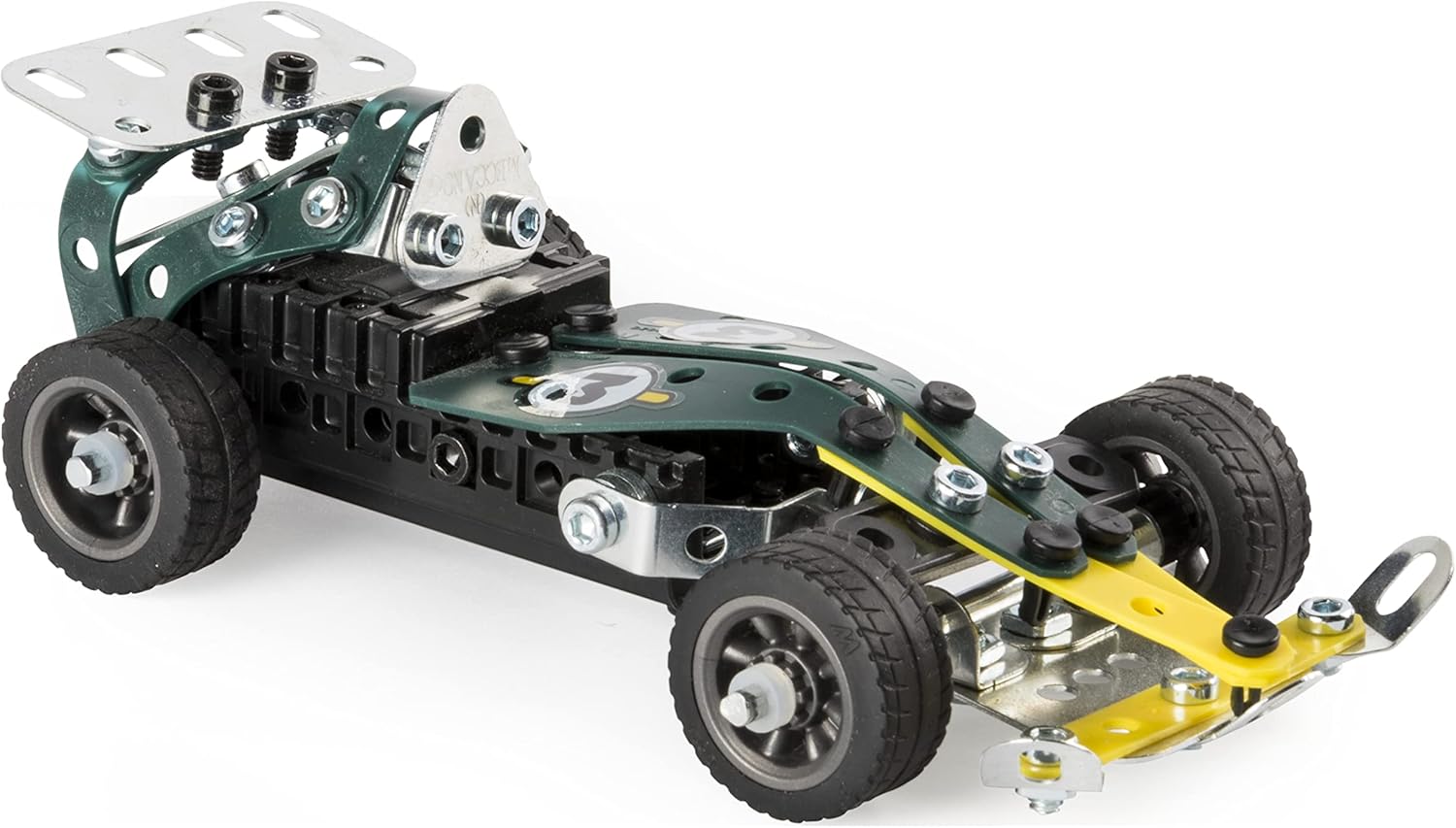 MECCANO Erector Roadster 5-in-1 Building Kit, 174 Parts, STEM Engineering Education Toy for Ages 8 and Up