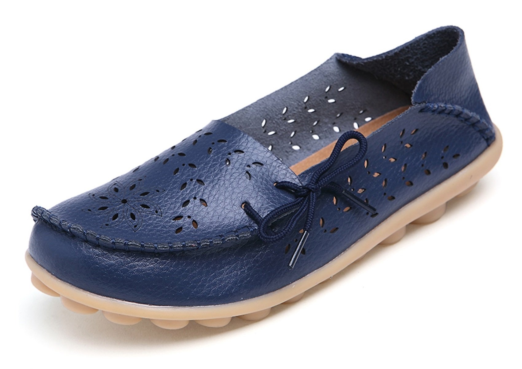 VenusCelia Women's Breathable Comfort Walking Office Flat Loafer